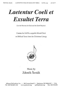 Laetentur Coeli et Exsultet Terra by Sestak Zdenek for SATB a cappella