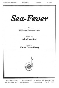 Sea-Fever by Dworakivsky Walter for TTBB and Piano