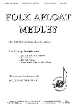 Folk Afloat Medley by - Bray Julie - for 2-Part (W/sop Recorder)