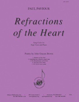 Refractions Of The Heart - High Voice/pno by for