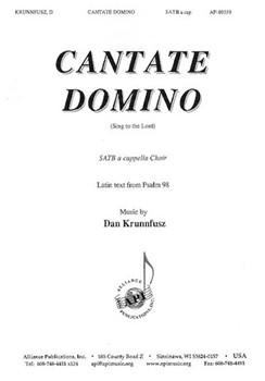 Cantate Domino by Krunnfusz Dan - Krunnfusz Dan - for SATB a cappella