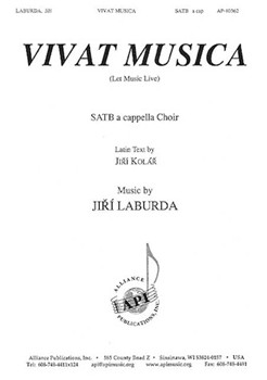 Vivat Musica (Let Music Live) by Laburda Jiri for SATB a cappella