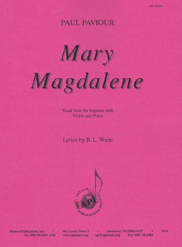 Mary Magadalene-soprano Solo-vln & Pno by for
