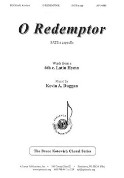 O Redemptor by Duggan Kevin A. for SATB and Piano