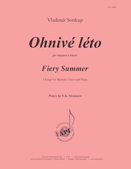 Ohnive Leto (fiery Summer) - Baritone Voc Solo-pno by for