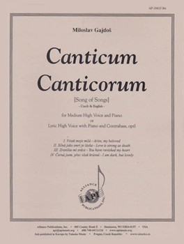 Canticum Canticorum (song Of Songs) - H Voc Solo-cbs Pno by for