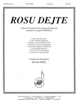 Rosu Dejte - 8 Czech Carols - Ttbb A Cap by - Krcek Jaroslav - for TTBB