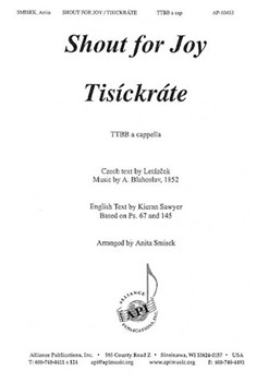 Shout for Joy to God Tisickrate by Blahoslav A. - Smisek Anita - for TTBB a cappella
