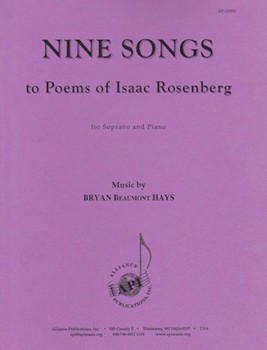 Nine Songs To Poems Of Isaac Rosenberg - H Voc-pno by for