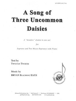 A Song Of Three Uncommon Daisies- Sss-pno by for