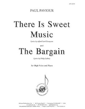 There Is Sweet Music-the Bargain: 2 Songs For High Voice And Piano by for