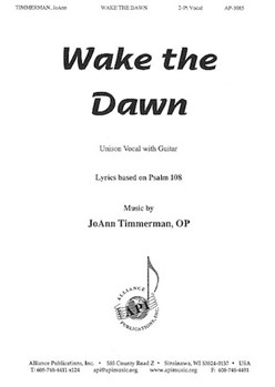 Wake the Dawn by Timmerman JoAnn for 2-Part