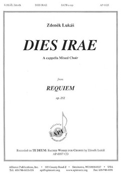 Dies Irae - Satb A Cap by Lukas Zdenek for SATB