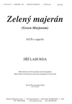 Zeleny Majeran - Satb A Cap by Laburda Jiri for SATB