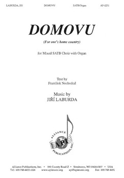 Domovu (For One's Home Country) by Laburda Jiri for SATB