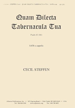 Quam Dilecta Tabernacula - Satb A Cap by Steffen Cecil for SATB