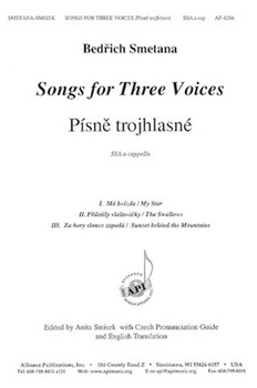 Songs For Three Voices - Ssa A Cap by Smetana Bedrich for SSA