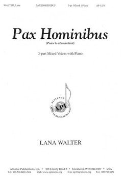 Pax Hominibus - Ssa-pno by Lana Walter for SSA
