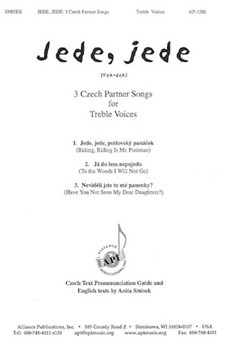 Jede Jede 3 Czech Partner Songs by - Smisek Anita - for Unison