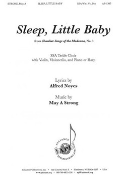 Sleep Little Baby - Ssa-pno-vc by Strong May - Smisek Anita - for SSA