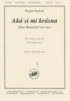 Aka Si Mi Krasna - Satb A Cap by Suchon Eugen for SATB