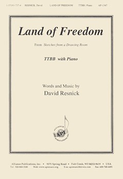 Land Of Freedom - Ttbb-pno by Resnick David for TTBB