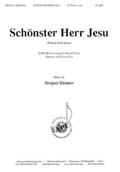 Schonster Herr Jesu by Ekimov Sergei for SATB
