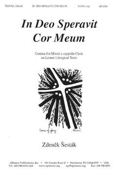 In Deo Speravit Cor Meum - Lenten Cantata - Satb A Cap by Sestak Zdenek for SATB