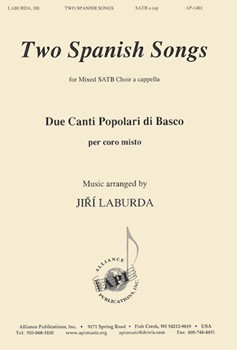 Two Spanish Songs - Satb A Cap by Laburda Jiri for SATB