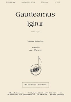 Gaudeamus Igitur - Ttbb A Cap by Theimer Axel for TTBB