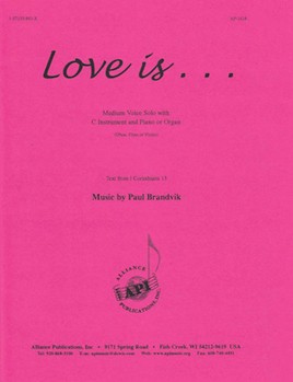 Love Is... - Med Voc Solo-pno by for