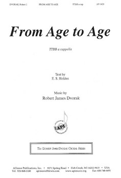 From Age To Age - Ttbb A Cap by Dvorak Robert James for TTBB