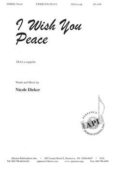 I Wish You Peace by Dieker Nicole for SSAA