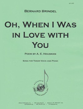 Oh When I Was In Love With You - Voc Solo-pno by for