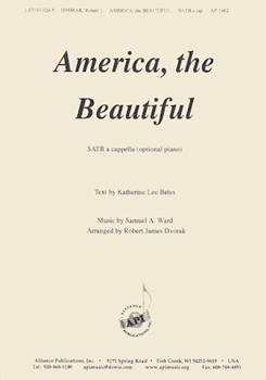America The Beautiful - Satb A Cap by Dvorak Robert James for SATB