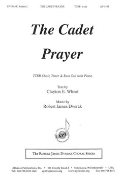 Cadet Prayer by Dvorak Robert James for TTBB a cappella