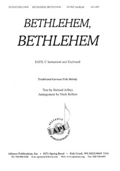 Bethlehem Bethlehem - Satb by Jeffrey Richard for SATB