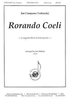 Rorando Coeli - Ssaa - by Vodnansky Jan for SSAA