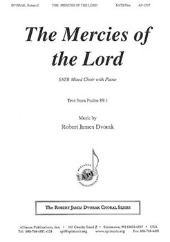 Mercies Of The Lord by Dvorak Robert James for SATB