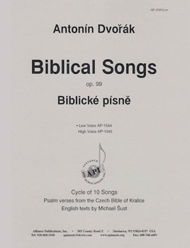 Biblical Songs - Low Voice-pno (new English Text By M ust) by for