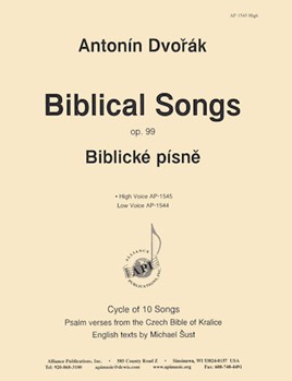 Biblical Songs - High Voice-pno (new English Text By M Sust) by for