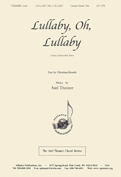 Lullaby Oh Lullaby - Solo Or Unis Chr-pno by for