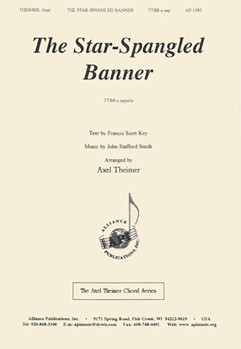 The Star-spangled Banner - Ttbb A Cap by - Theimer Axel - for TTBB