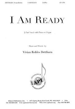 I Am Ready by Dettbarn Vivian for SA and Piano