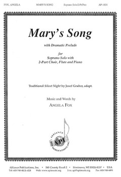 Mary's Song by Fox Angela for 2-Part