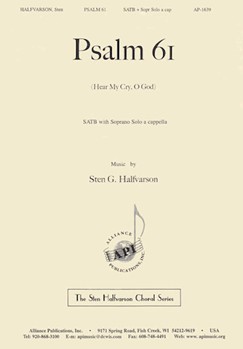 Psalm 61 by Halfvarson Sten G for SATB a cappella