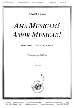 Ama Musicam Amor Musicae by Lukas Zdenek for SSAA
