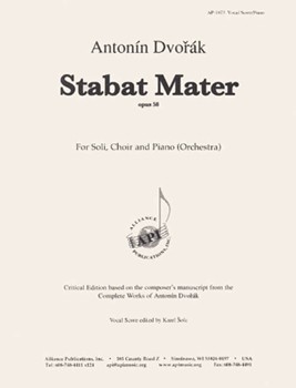 Stabat Mater - Satb-soli-pno by Dvorak Antonin for SATB
