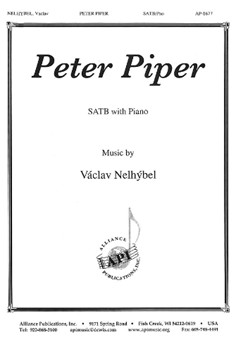 Peter Piper - Satb by Nelhybel Vaclav for SATB