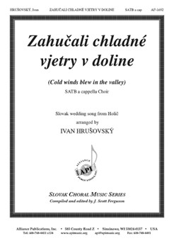 Zahucali Chladne Vjetry V Doline by Hrusovsky Ivan for SATB
